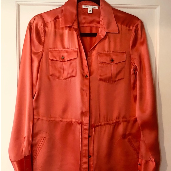 Banana Republic Military Silk Blouse - Picture 4 of 5